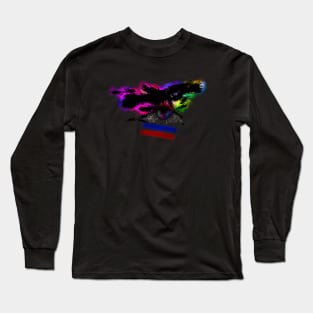 Eye with details symbolizing Freedom Long Sleeve T-Shirt